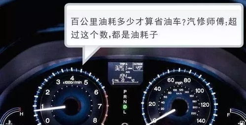 汽车瞬时油耗是多少公里
